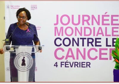 Journée mondiale contre le cancer.