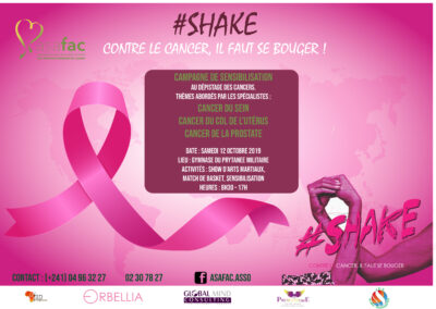 OCTOBRE ROSE #SHAKE Contre le cancer, il faut se bouger